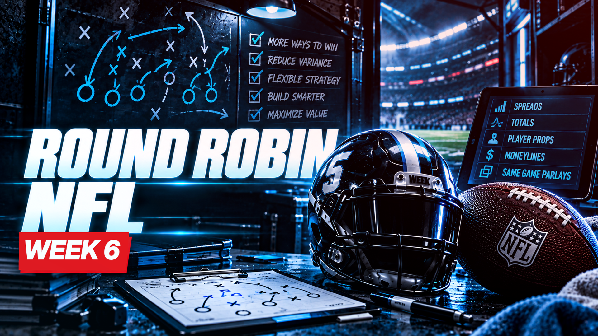 NFL Week 6 Round Robin Parlay