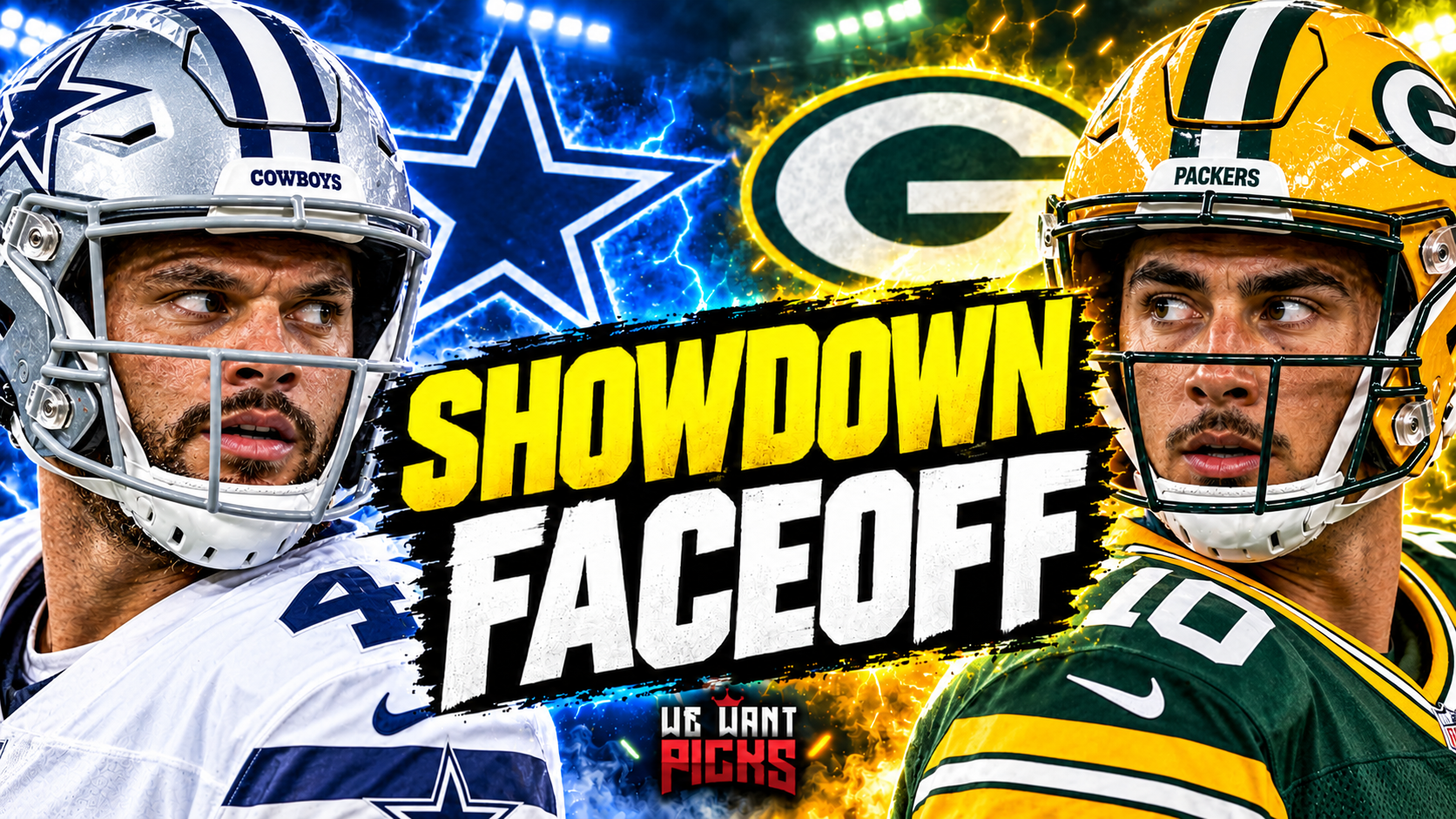 Showdown Faceoff Dallas versus Green Bay Showdown Faceoff Dallas versus Green Bay