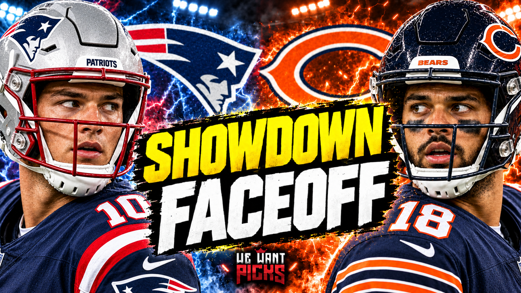 Showdown Faceoff Drake Maye vs Caleb Williams Showdown Faceoff Drake Maye vs Caleb Williams