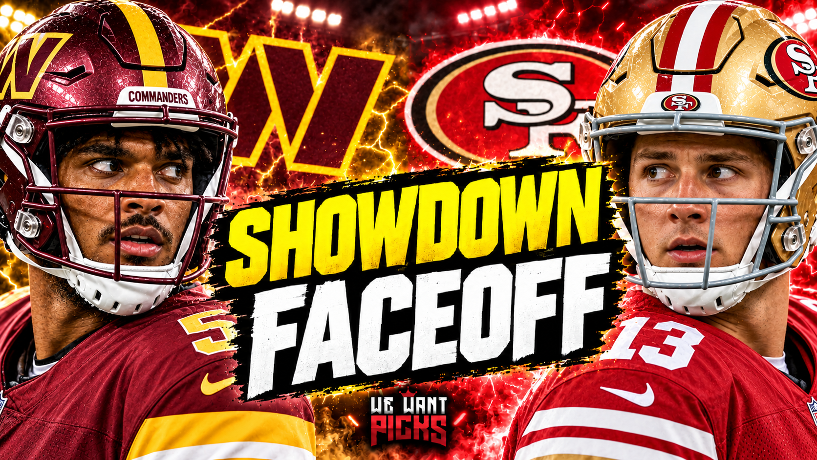 Showdown Faceoff - Jaydon Daniels vs Brock Purdy